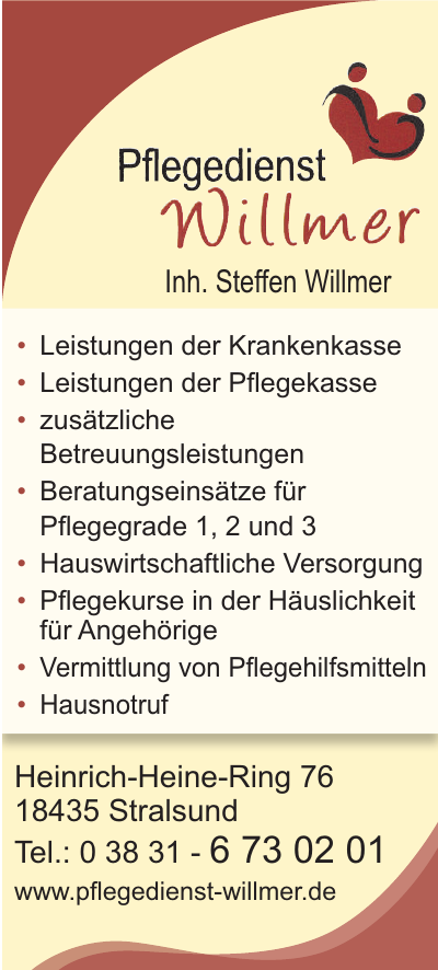 Pflegedienst Willmer Pflegedienst Willmer