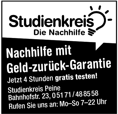 Studienkreis Peine Studienkreis Peine
