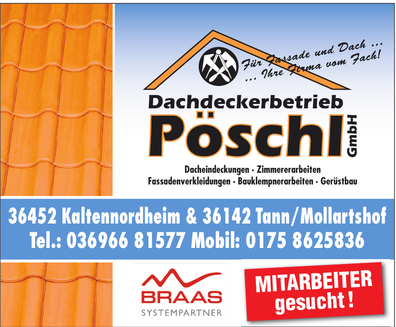 Dachdeckerbetrieb Pöschl GmbH Dachdeckerbetrieb Pöschl GmbH