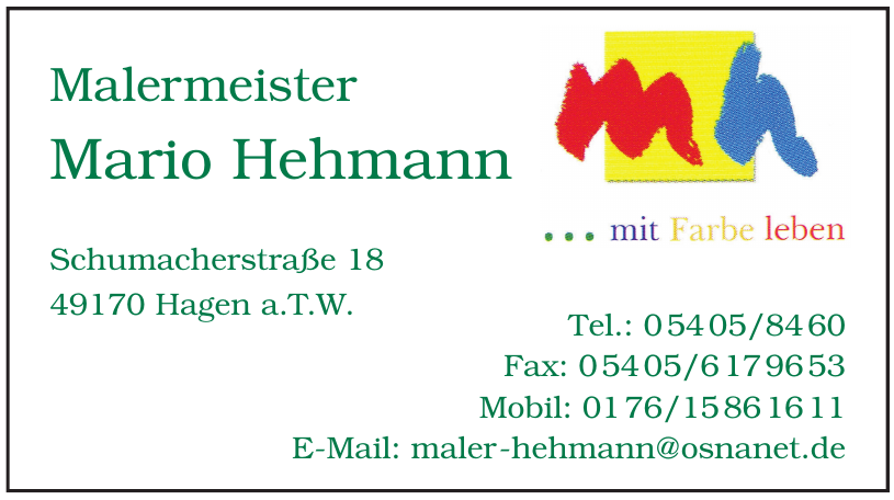 Malermeister Mario Hehmann Malermeister Mario Hehmann