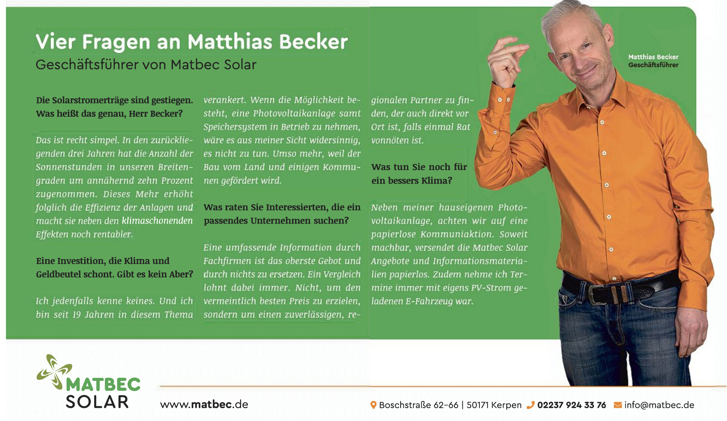 Matbec Solar Matbec Solar