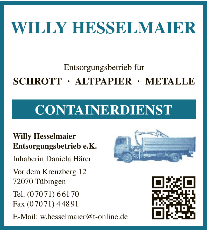 Willy Hesselmaier Entsorgungsbetrieb e.K.