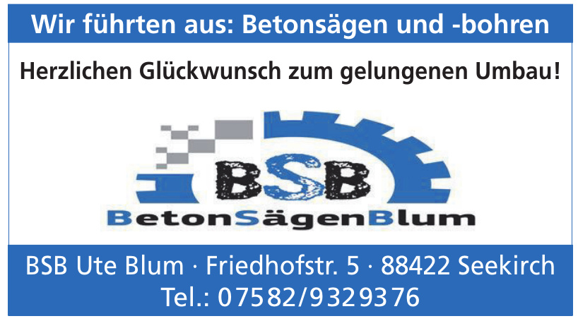BSB Ute Blum BSB Ute Blum