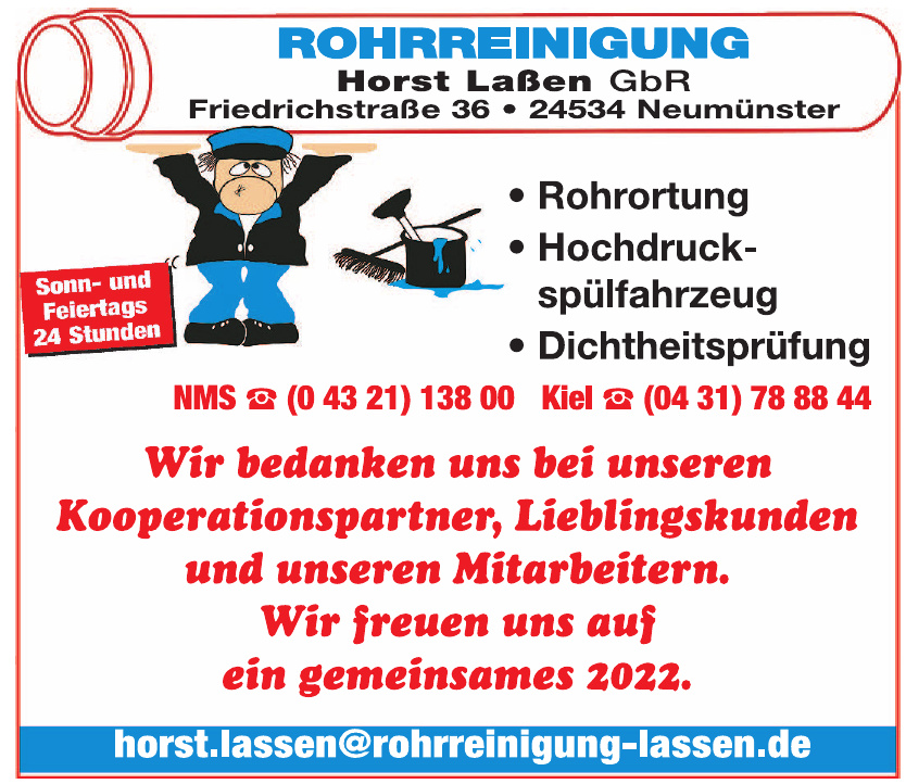 Rohrreinigung Horst Laßen GbR