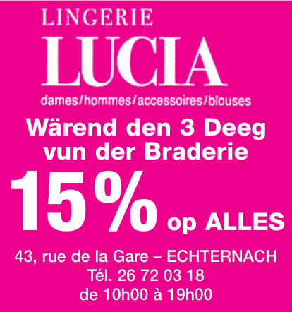 Lingerie Lucia