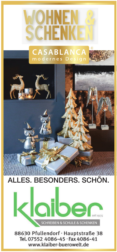 Klaiber Schreiben & Schule & Schenken Klaiber Schreiben & Schule & Schenken