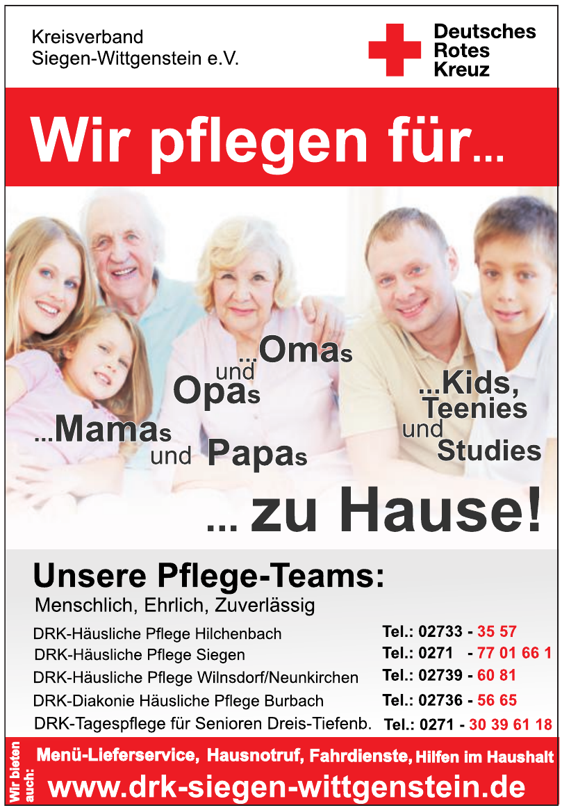 DRK Kreisverband Siegen-Wittgenstein e.V DRK Kreisverband Siegen-Wittgenstein e.V