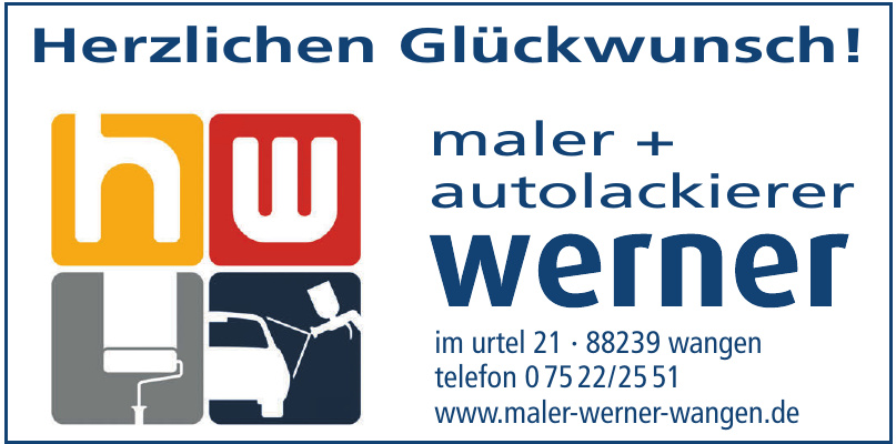 Werner Maler + Autolackierer Werner Maler + Autolackierer