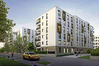 Schwerpunkt Schönefeld: Hier realisiert die Buwog die „Neue Mitte Schönefeld“ mit 333 Wohnungen. FOTO: BUWOG Schwerpunkt Schönefeld: Hier realisiert die Buwog die „Neue Mitte Schönefeld“ mit 333 Wohnungen. FOTO: BUWOG