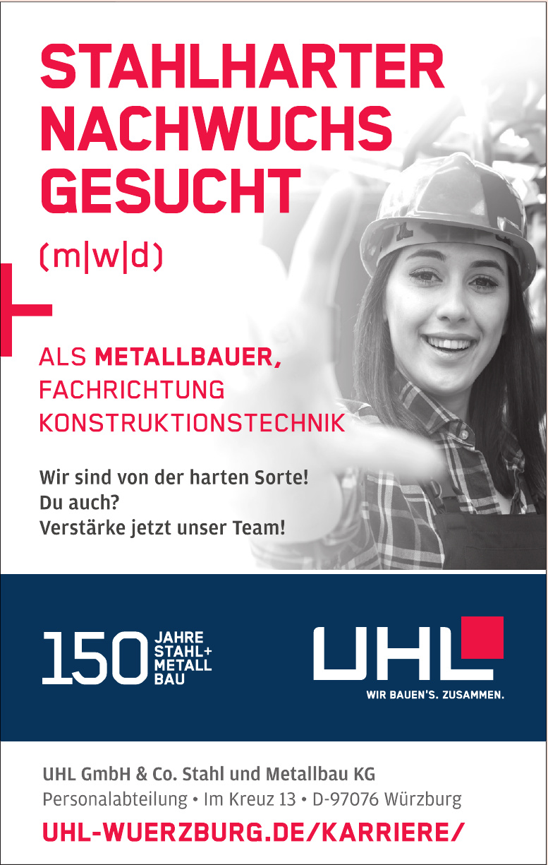 UHL GmbH + Co. Stahl und Metallbau KG UHL GmbH + Co. Stahl und Metallbau KG