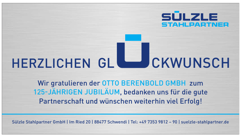 Sülzle Stahlpartner GmbH Sülzle Stahlpartner GmbH
