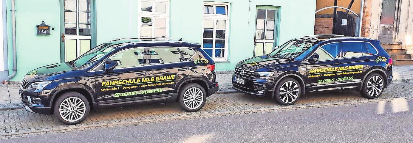 Unter anderem mit diesen Fahrzeugen erfolgt die praktische Ausbildung. Foto: Fahrschule Grawe Unter anderem mit diesen Fahrzeugen erfolgt die praktische Ausbildung. Foto: Fahrschule Grawe