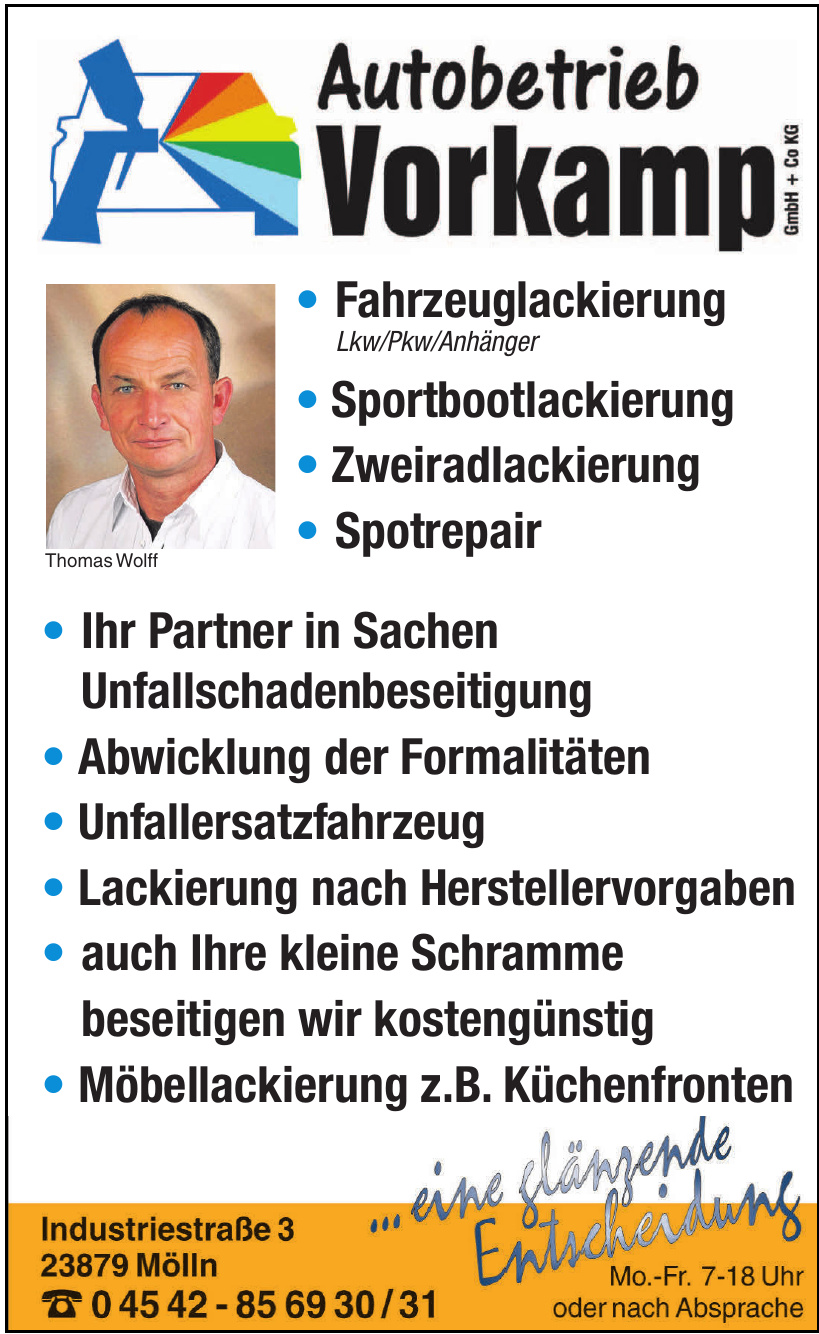 Autobetrieb Vorkamp GmbH & Co. KG Autobetrieb Vorkamp GmbH & Co. KG