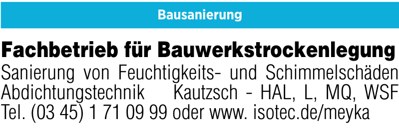 Abdichtungstechnik Kautzsch Abdichtungstechnik Kautzsch