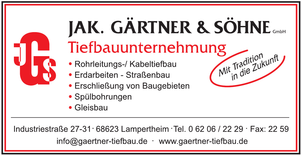 Jak. Gärtner & Söhne GmbH Jak. Gärtner & Söhne GmbH