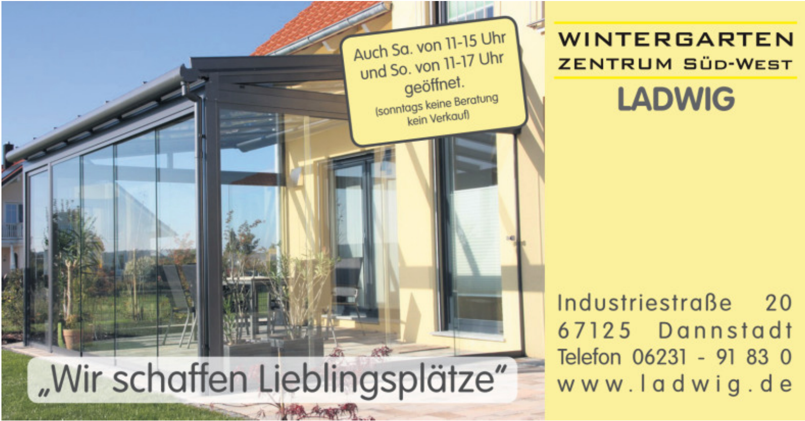 Wintergarten Zentrum Süd-West Ladwig Wintergarten Zentrum Süd-West Ladwig