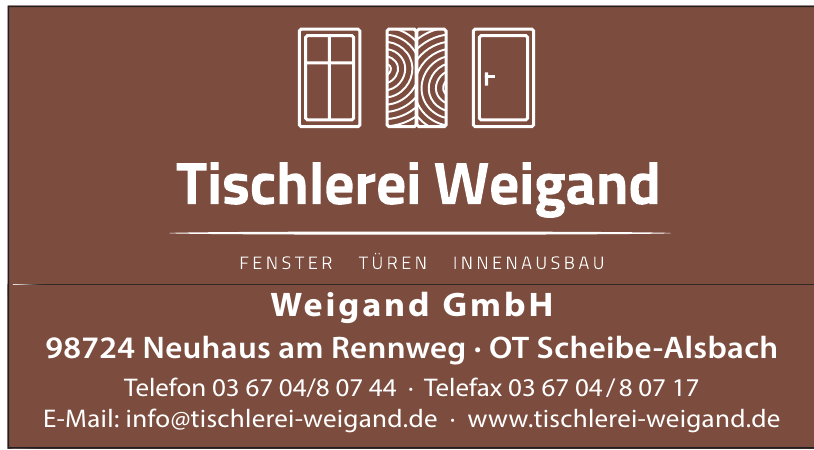 Tischlerei Weigand GmbH Tischlerei Weigand GmbH