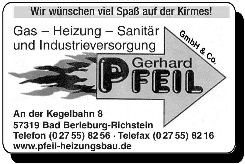 Gerhard Pfeil GmbH & Co. KG Gerhard Pfeil GmbH & Co. KG