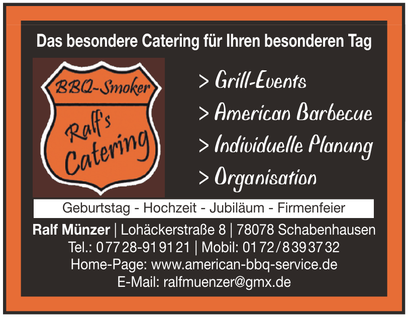 Ralf´s Catering Ralf´s Catering