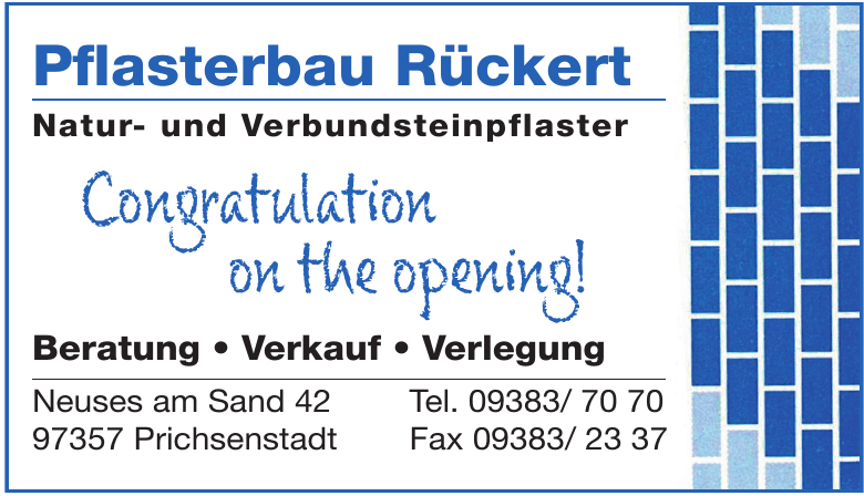 Pflasterbau Rückert Pflasterbau Rückert