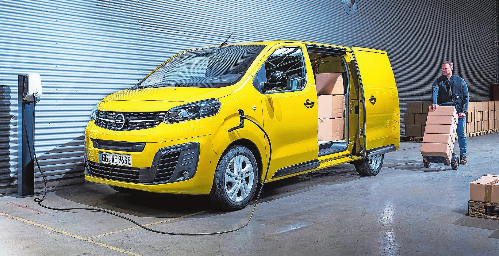 Der Vivaro-e bietet viele Top-Technologien und Assistenzsysteme. Bild: PD