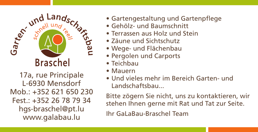 Garten- und Landschaftsbau Braschel