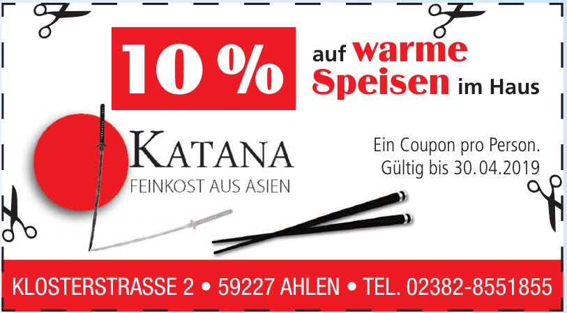 Katana Feinkost aus Asien Katana Feinkost aus Asien
