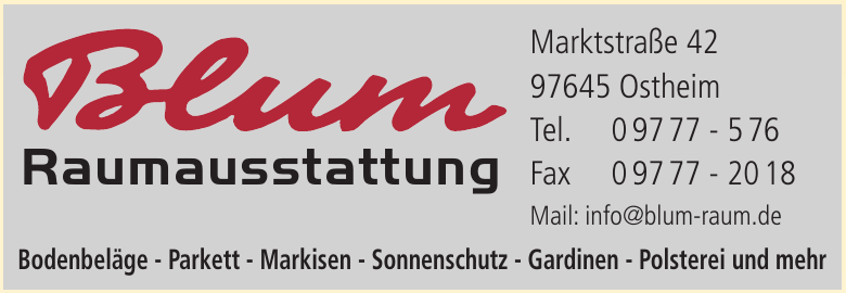 Blum Raumausstattung Blum Raumausstattung