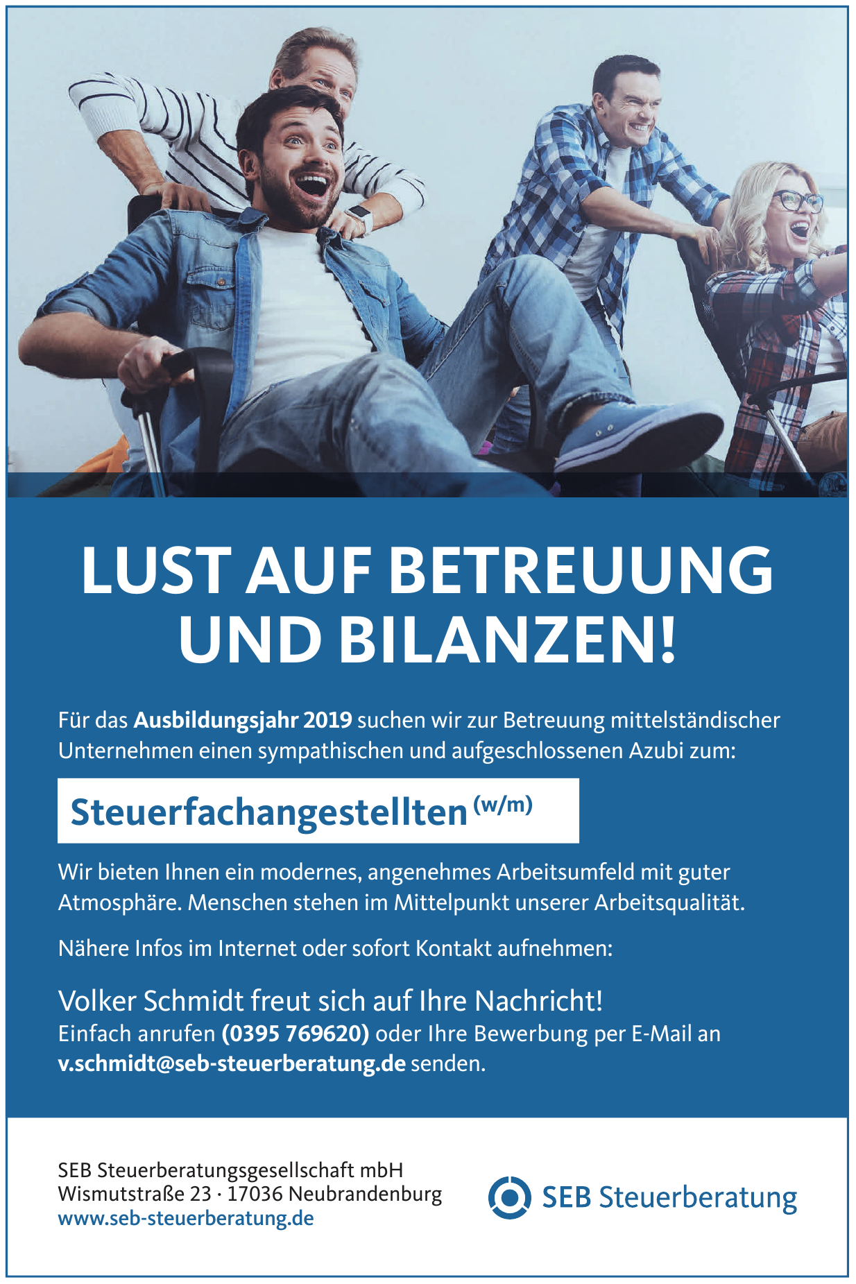 SEB Steuerberatungsgesellschaft mbH SEB Steuerberatungsgesellschaft mbH
