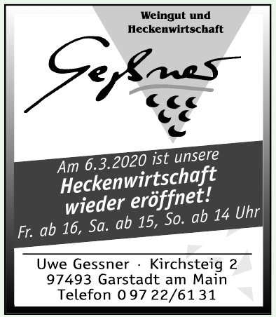 Weingut Geßner Weingut Geßner