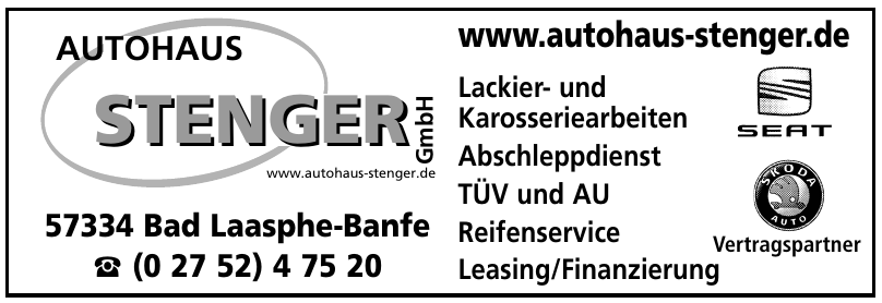 Autohaus Stenger GmbH Autohaus Stenger GmbH