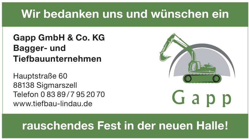 Gapp GmbH & Co. KG Gapp GmbH & Co. KG