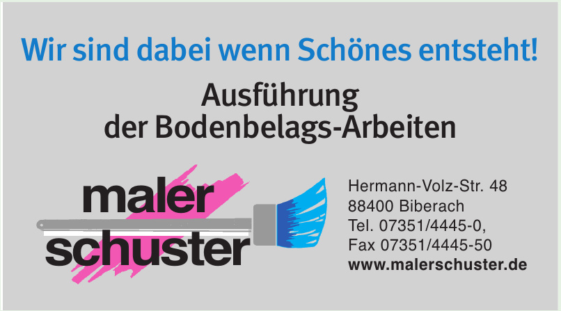 maler-schuster gmbh maler-schuster gmbh