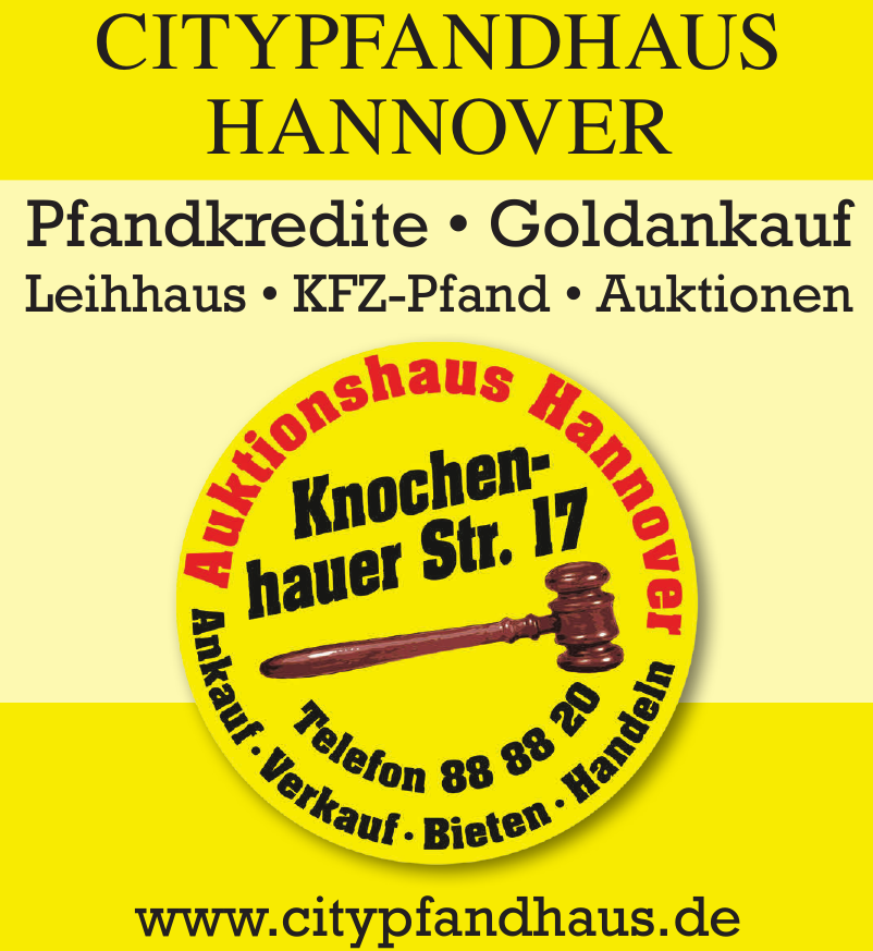 Pfand- & -Auktionshaus Hannover Pfand- & -Auktionshaus Hannover