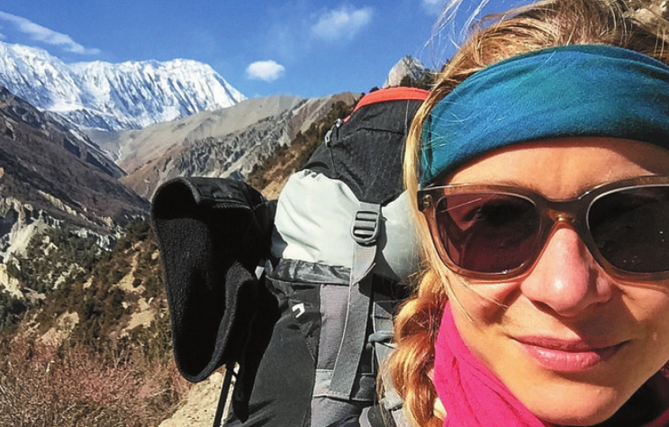Alicia Reuter sucht bei ihren Abenteuertouren vor allem die Ruhe. FOTO: PRIVAT Alicia Reuter sucht bei ihren Abenteuertouren vor allem die Ruhe. FOTO: PRIVAT