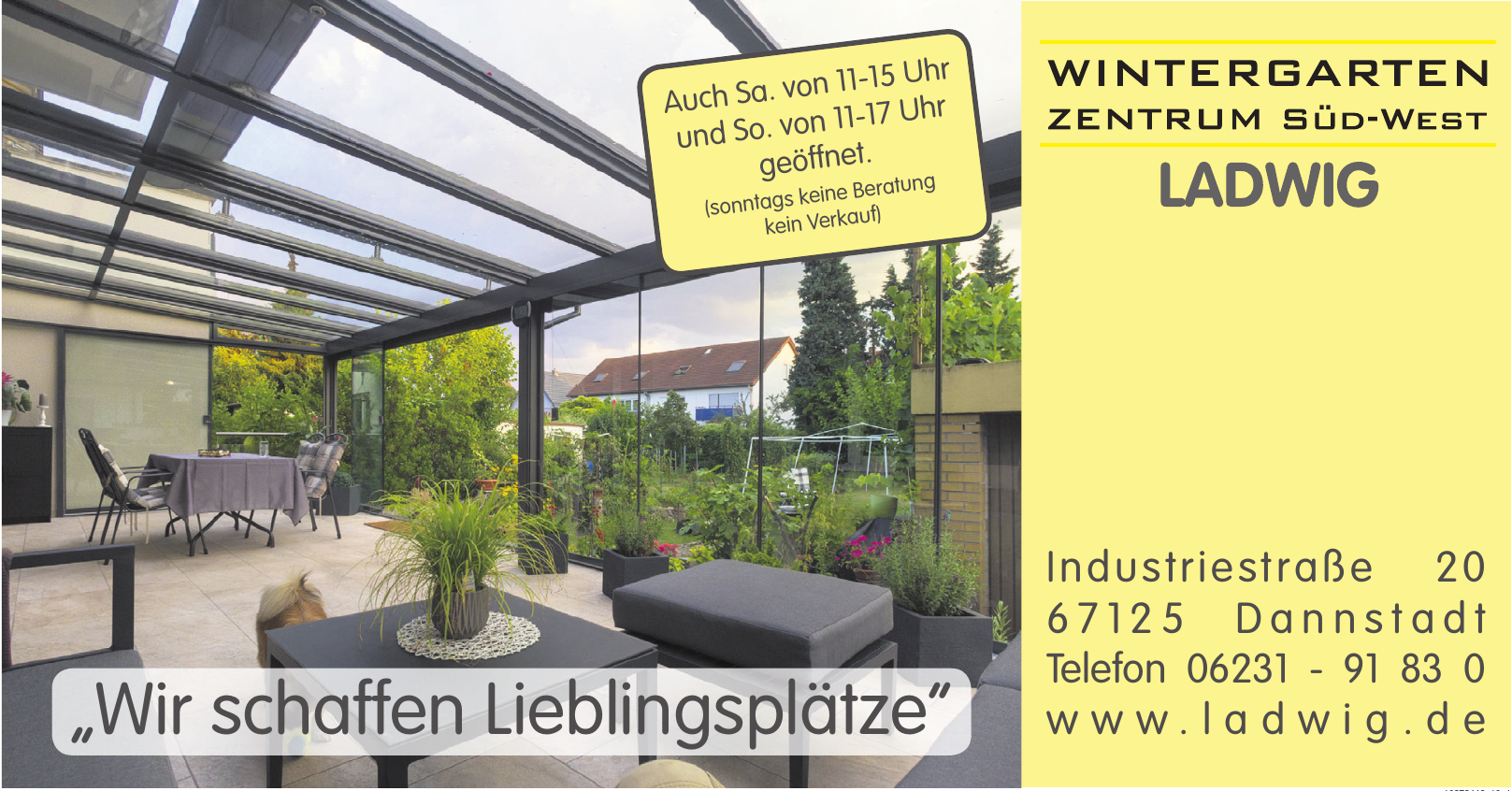 Wintergarten Zentrum Süd-West Ladwig Wintergarten Zentrum Süd-West Ladwig