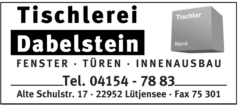 Tischlerei Dabelstein