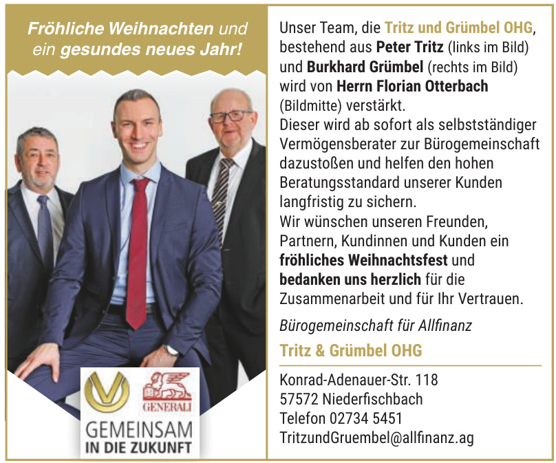 Tritz & Grümbel oHG, Generalagentur Tritz Tritz & Grümbel oHG, Generalagentur Tritz