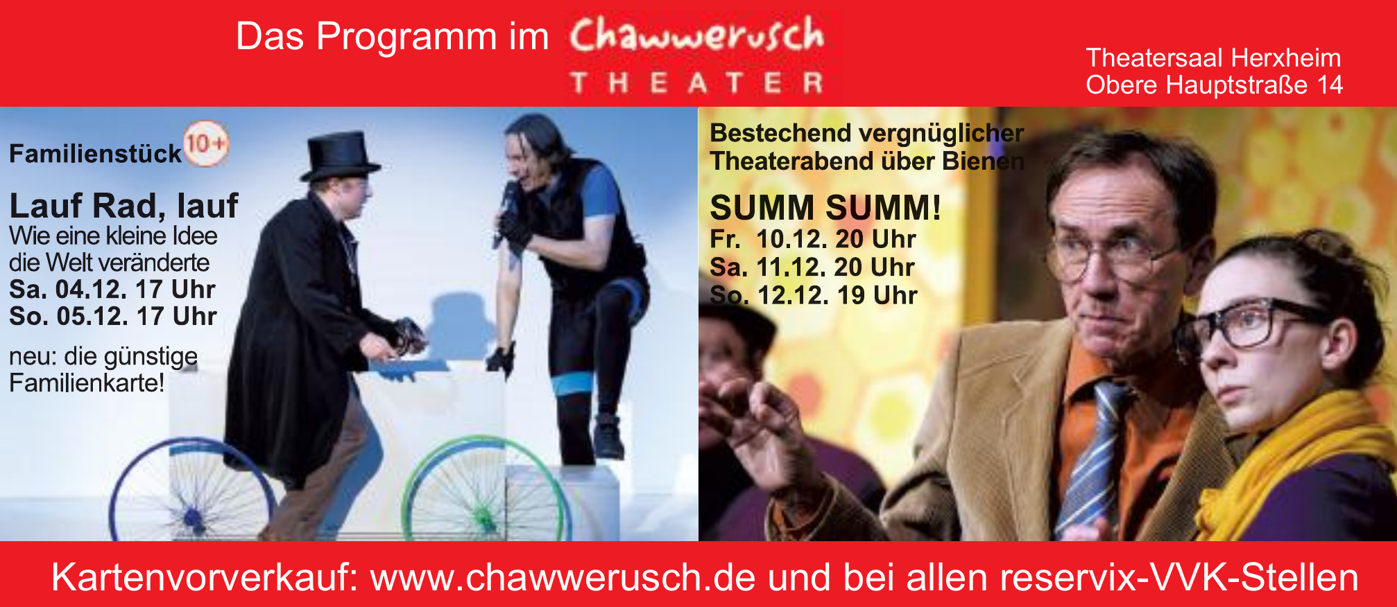 Chawwerusch Theater - Theatersaal Herxheim