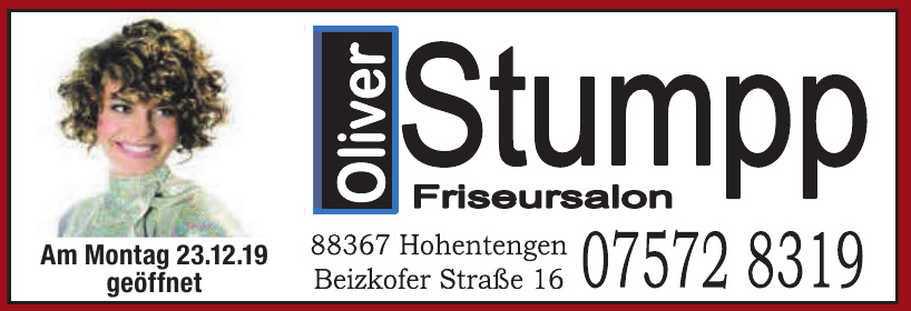 Oliver Stumpp Friseursalon Oliver Stumpp Friseursalon