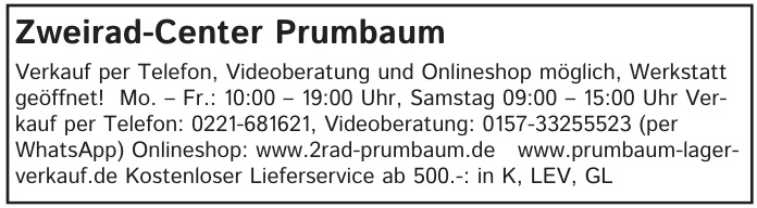 Zweirad-Center Prumbaum Zweirad-Center Prumbaum