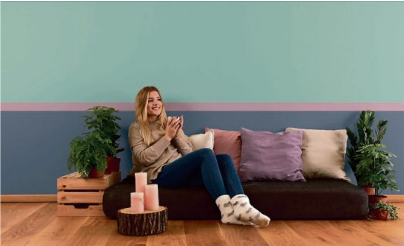 Natürlichkeit in Perfektion – Natur-Kalkfarben mit mineralischen Pigmenten schaffen ein ganz besonderes Ambiente. Bild: Auro/akz-o Natürlichkeit in Perfektion – Natur-Kalkfarben mit mineralischen Pigmenten schaffen ein ganz besonderes Ambiente. Bild: Auro/akz-o