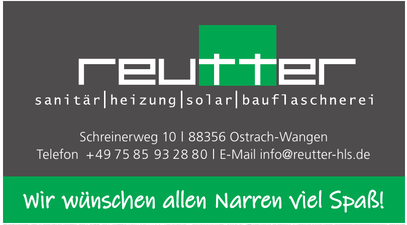 Reutter Sanitär, Heizung, Solar, Bauflaschnerei Reutter Sanitär, Heizung, Solar, Bauflaschnerei