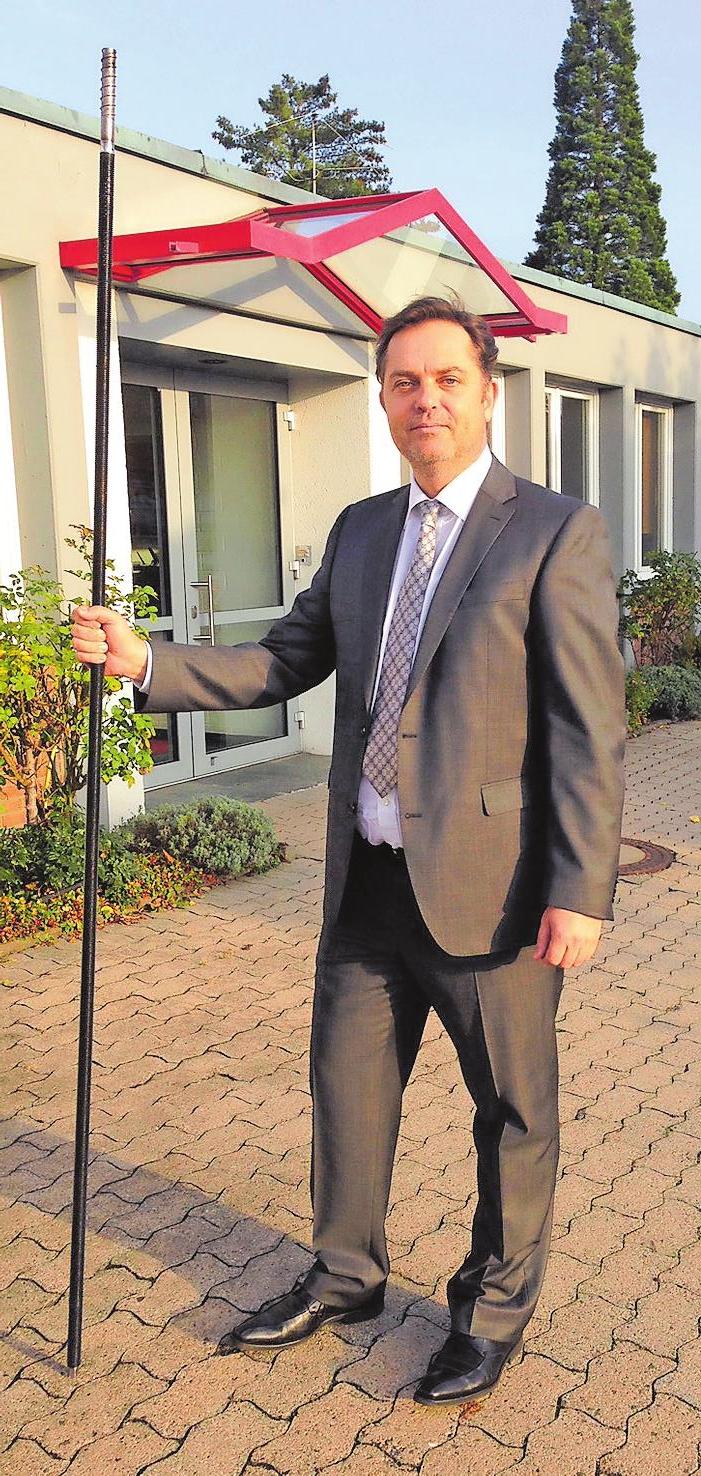Bis zu zwei Meter lang können die Schrauben sein, die Toge-Chef Andreas Gerhard (Foto) mit Professor Jürgen Feix entwicklt hat. Bis zu zwei Meter lang können die Schrauben sein, die Toge-Chef Andreas Gerhard (Foto) mit Professor Jürgen Feix entwicklt hat.