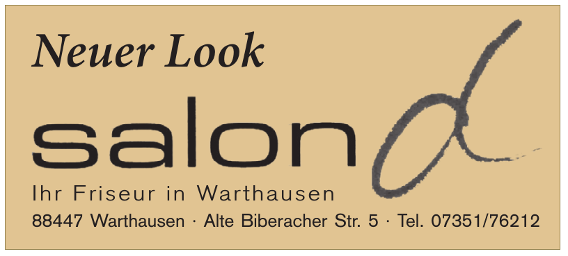 Friseurgeschäft Salon D. Inh. Dieter Teifke Friseurgeschäft Salon D. Inh. Dieter Teifke