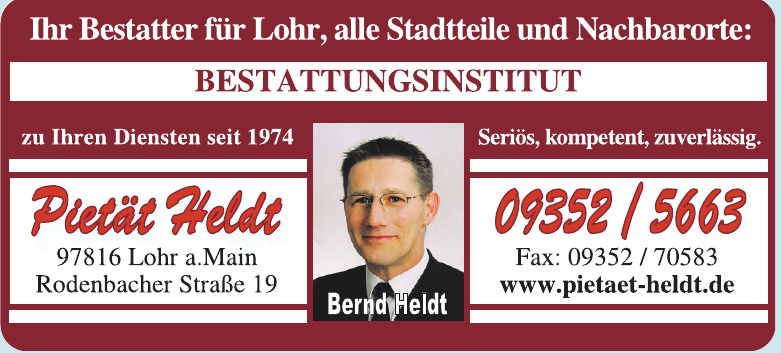 Pietät Heldt Pietät Heldt