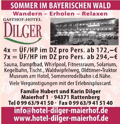 Familie Hubert und Karin Dilger Familie Hubert und Karin Dilger