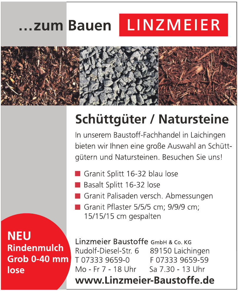 Linzmeier Baustoffe GmbH & Co. KG Linzmeier Baustoffe GmbH & Co. KG