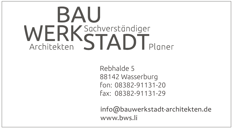 Bau Werk Stadt Bau Werk Stadt