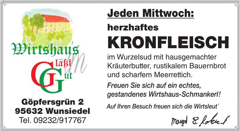 Wirtshaus Gläkl Gut Wirtshaus Gläkl Gut